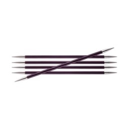  Knitpro Zing Strumpfstricknadeln 6 mm