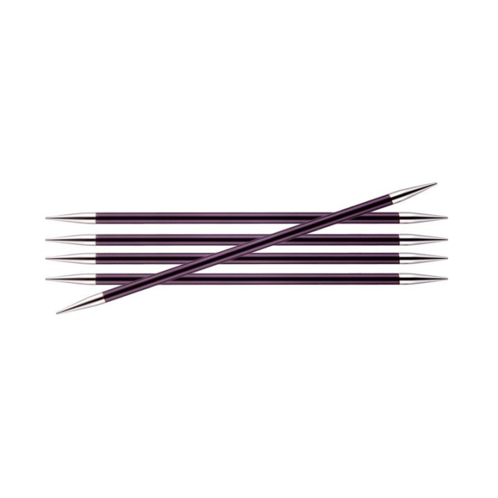  Knitpro Zing aiguilles doubles pointes 6 mm