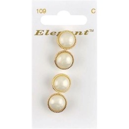   Knöpfe Elegant nr. 109