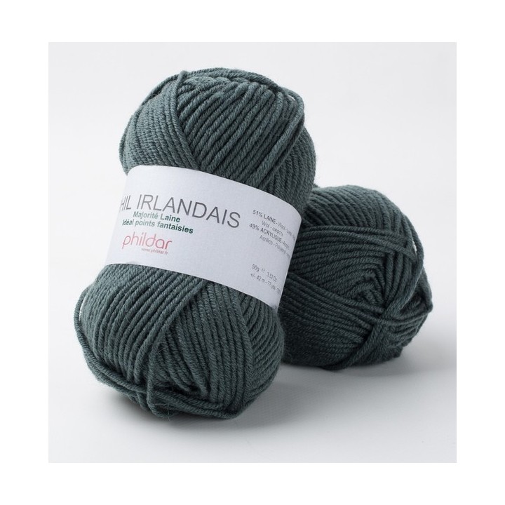 Phildar Phil Irlandais Vert de gris