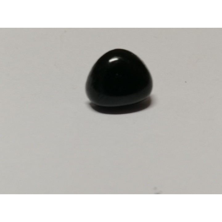   Nez 12 mm triangle plat noir