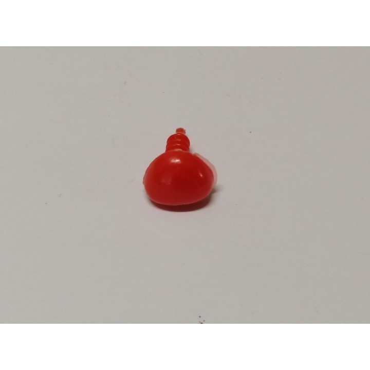  Nez 12 mm triangle plat rouge