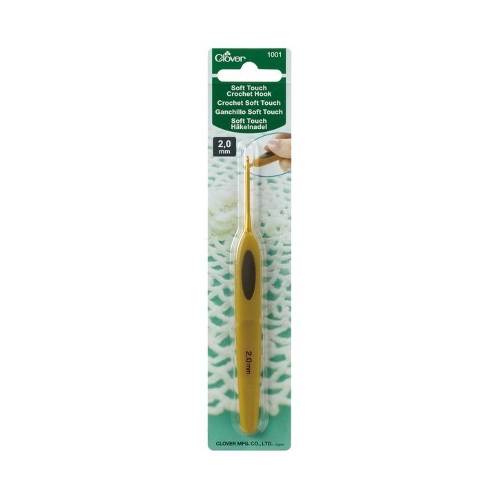  Clover Haaknaald soft touch 2  mm