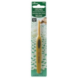  Clover Crochet hook soft touch 5 mm