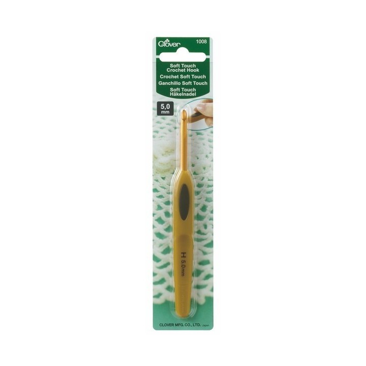  Clover Haaknaald soft touch 5 mm
