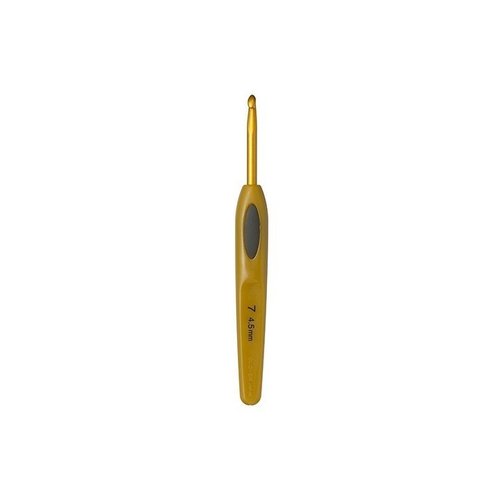  Clover Crochet hook soft touch 4,5 mm
