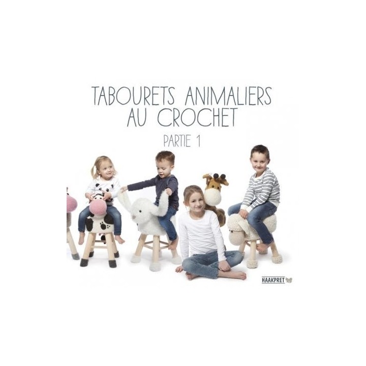   Tabourets animaliers au crochet partie 1
