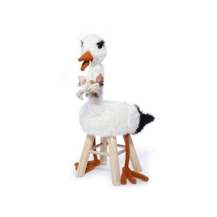   Animal stool crochet part 2