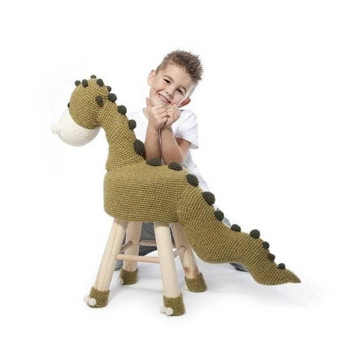   Animal stool crochet part 2