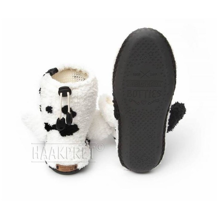   Crocheted slippers