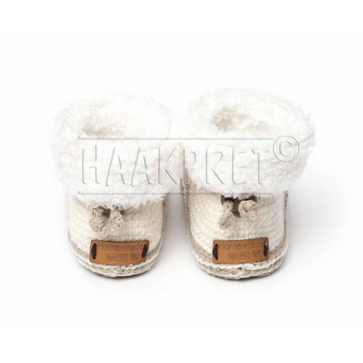   Crocheted slippers