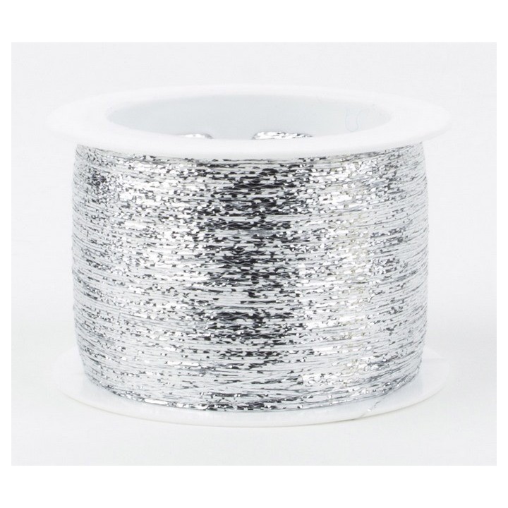 Laine et tricot. Woolly Hugs Glitzer Argent
