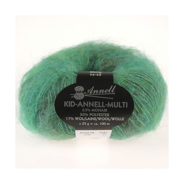 Strickwolle Annell Kid Annell Multi 3196