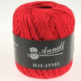Fil crochet Anell  Max 3412 Rouge