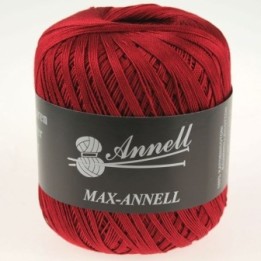 Häkelgarn Annell Max 3413 Dunkelrot