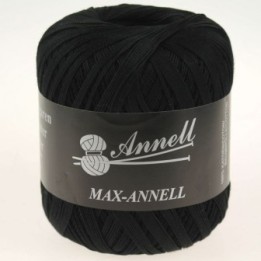 Häkelgarn Annell Max 3459 Schwarz
