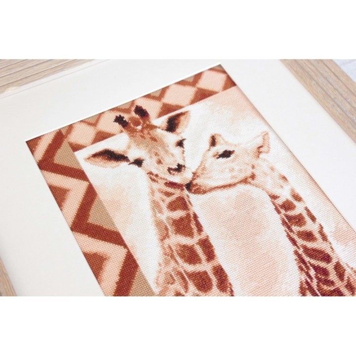 Luca-S Kit de broderie girafes