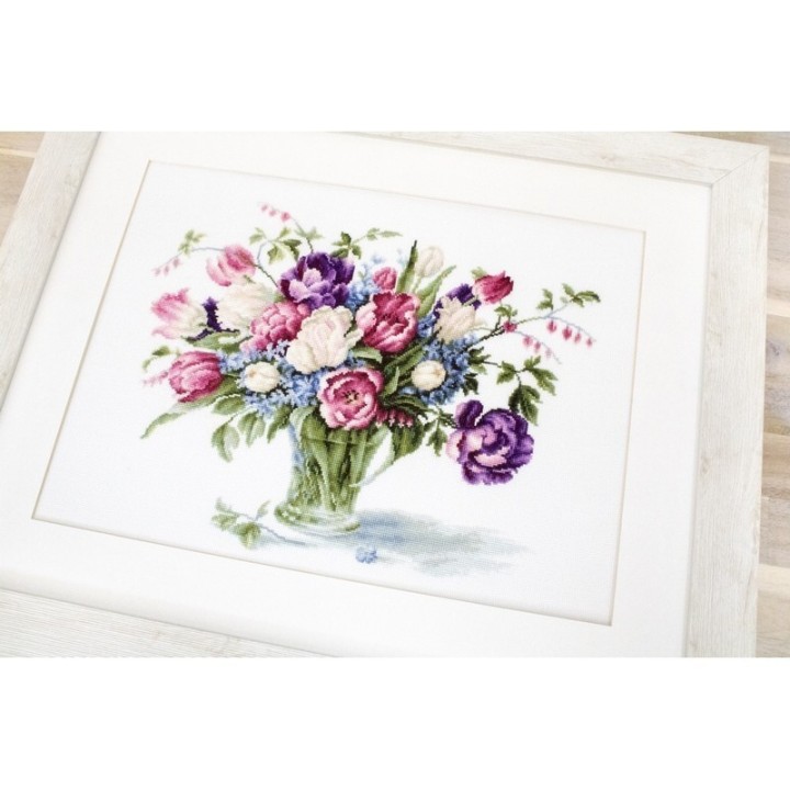 Luca-S Kit de broderie tulipes