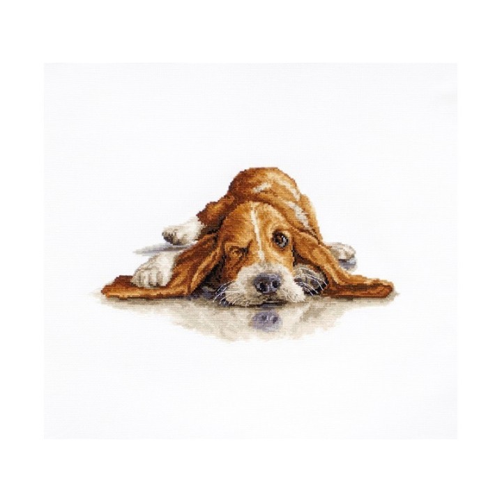 Luca-S Kit de broderie Basset 2
