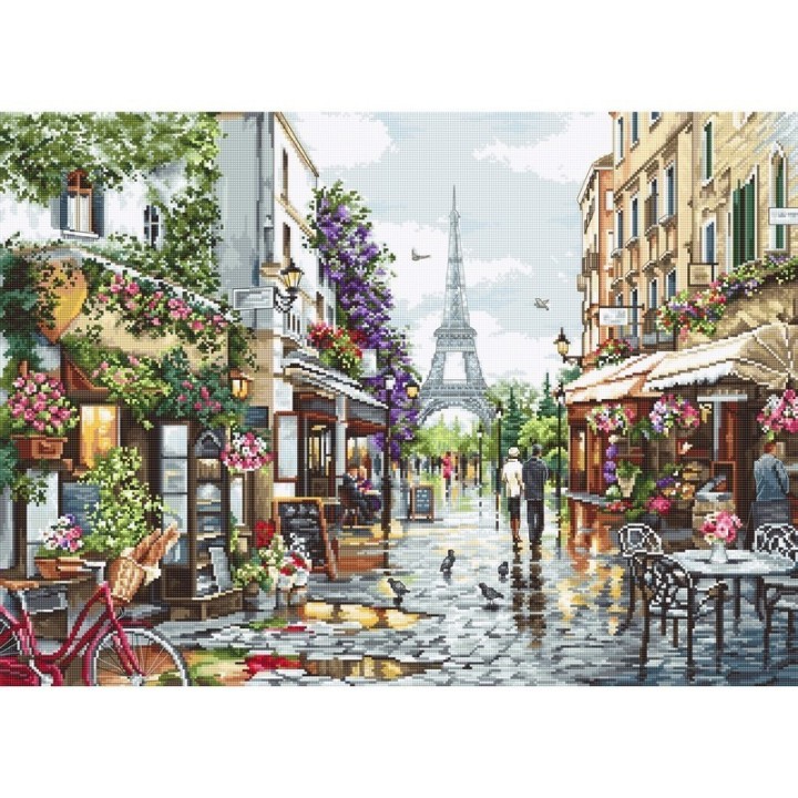 Luca-S Stickset Paris in den Blumen
