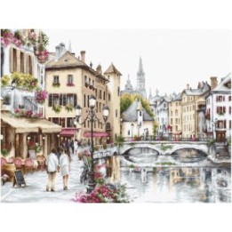 Luca-S Embroidery kit Lake Annecy
