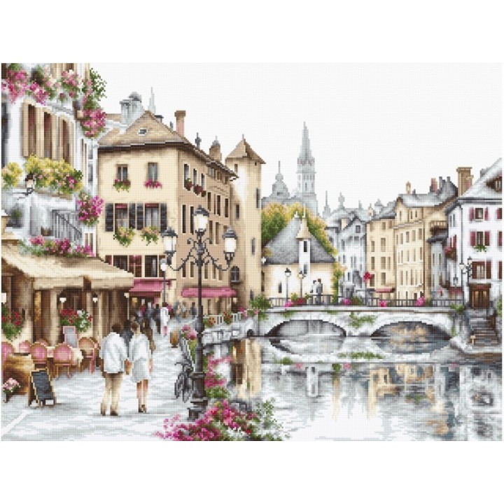 Luca-S Kit de broderie lac d'Annecy
