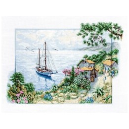 Luca-S Kit de broderie Paysage marin