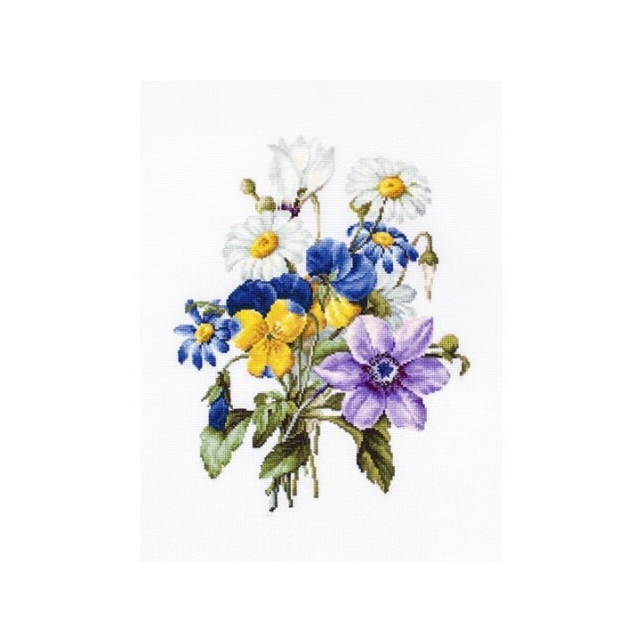 Luca-S Borduurpakket Boeket bloemen 1