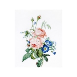 Luca-S Embroidery kit Bouquet with Roses