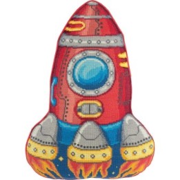 Panna Stitch Cushion kit  Rocket (Cushion Front)