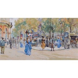 Panna Embroidery kit Boulevard des Capucines