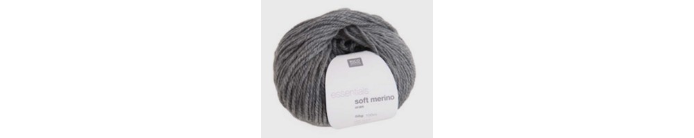 Fil à tricoter Essentials Soft Merino Aran