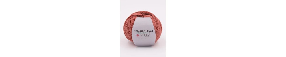 Phil Dentelle: Katoen Breiwol 7-150m