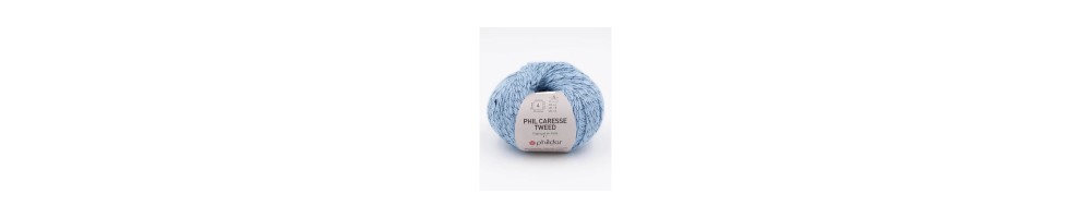 Phil Caresse Tweed - Breiwol Phildar Details