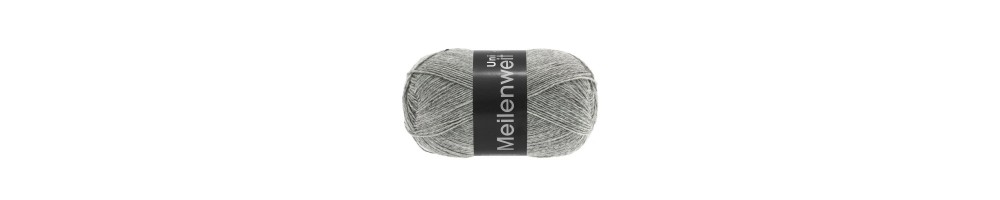 Meilenweit 100 uni - 80% Wol, 20% Polyamide