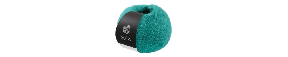Lana Grossa Soffio Breigaren - Merino, Katoen & Cashmere