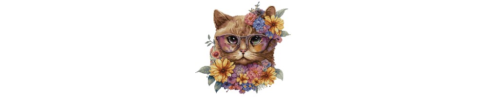 Kit de broderie préimprimé