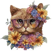 Kit de broderie préimprimé